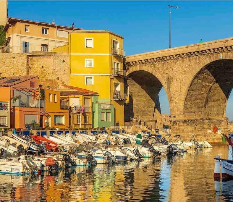 마르세유 Vallon Des Auffes : Le Cabanon De Mireille 빌라 외부 사진